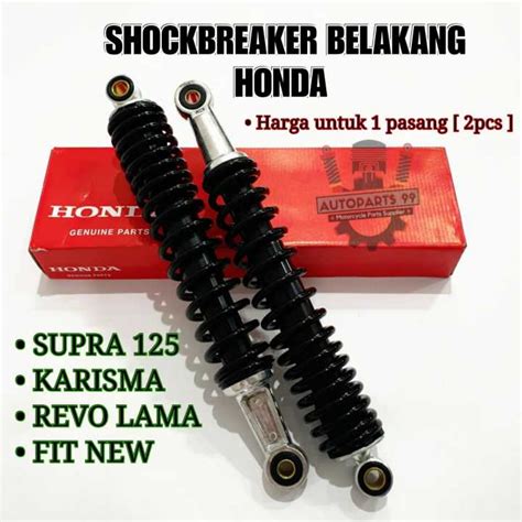 Shockbreaker Belakang Supra 125 KTM Karisma Revo Lama Fit New Shock