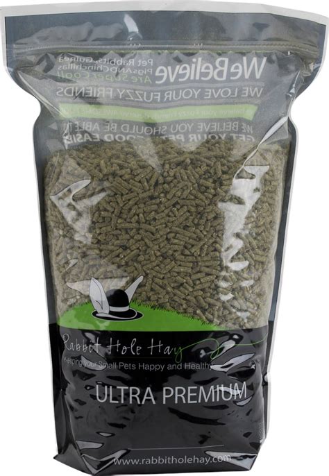 Rabbit Hole Hay Ultra Premium All Natural Alfalfa Pellets Rabbit Food