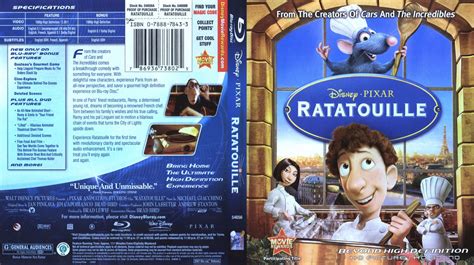 Ratatouille Movie Blu Ray Kasapgsm