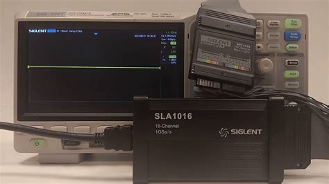 Activating A Siglent SLA1016 Type 16 Channel Logic Analyzer For