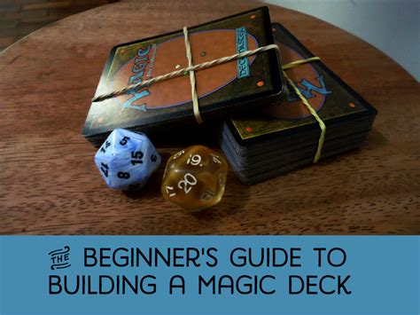 Tips To Build A Magic The Gathering Deck For Beginners HobbyLark