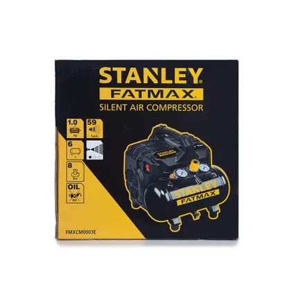 Compresseur Silencieux Stanley Fatmax Sans Huile Wdst L Cv