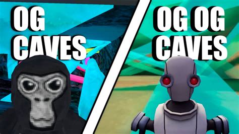 OG CAVES IS BACK GORILLA TAG UPDATE IS CRAZY YouTube