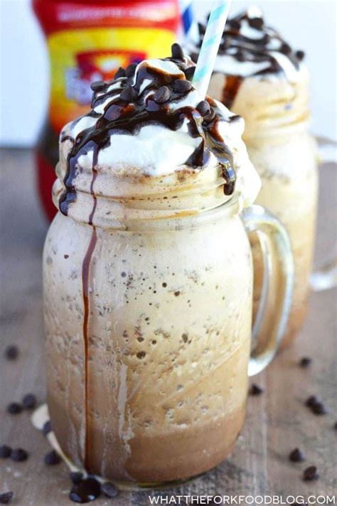 Mocha Chip Frappe What The Fork