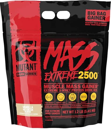 Mutant Extreme Mass 2500 12lbs Triple Chocolate Lazada Ph