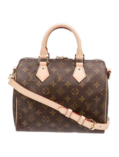 Louis Vuitton Monogram Speedy Bandouliere 25 Brown Handle Bags Handbags Lou850904 The