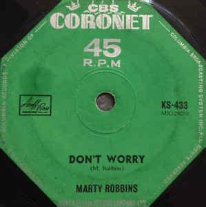 Marty Robbins - Don't Worry (1961, Vinyl) | Discogs