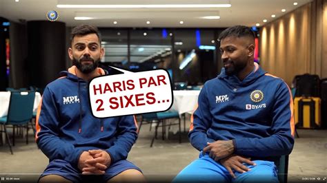 Virat Kohli Reveal Pak Team Plan In Interview After Hit 2 Sixes Against