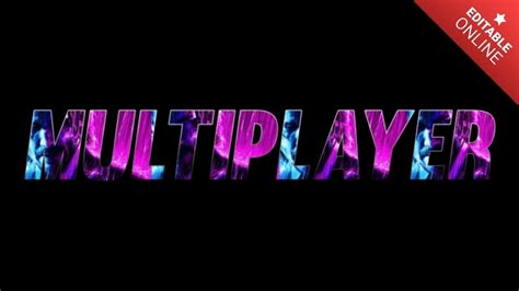 Multiplayer Logo John Wick Generatore Di Effetti Di Testo