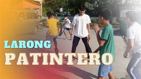 LARONG PINOY Pantintero PE 2 YouTube