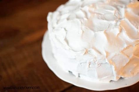 Easy Meringue Frosting Recipe