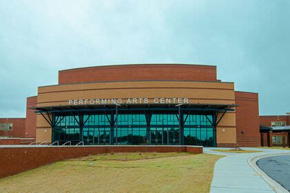 White Knoll High School performing arts center fixed audience seating ...