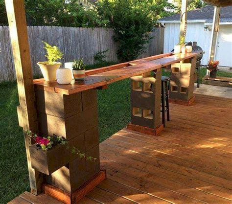 Diy Cinder Block Home Decor Ideas Roomodeling Outdoor Patio