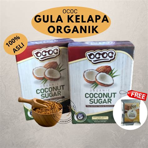 Ready Stock Gula Kelapa Organik Ococ Kg Gula Perang Cocunut