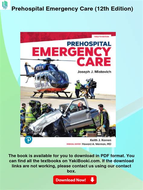 Prehospital Emergency Care 12th Edition Pdf