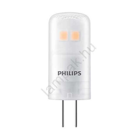 KÉSZLET 2x LED Izzó Philips G4 1 8W 12V 2700K lampak hu