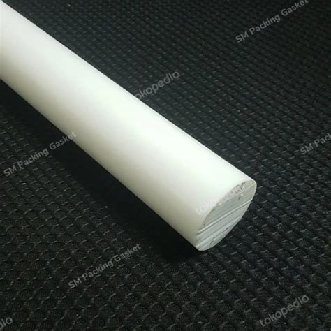 Jual Ptfe Rod Dia Mm X Mm Teflon Ptfe As Batangan Jakarta