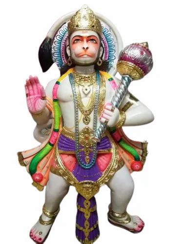 Lord Hanuman Marble Statue For Worship Size Feet At Rs In Alwar