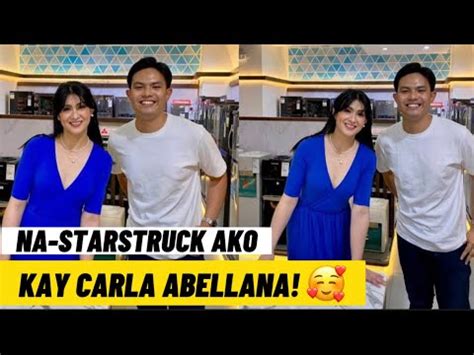 Grabe Na Starstruck Ako Kay Ms Carla Abellana Finally Na Meet