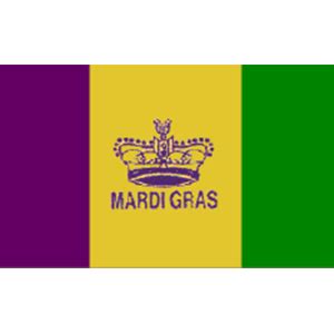 Mardi Gras Flag – Flags2020 – Bob Hughes Display