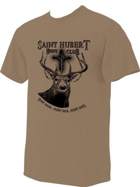 St Hubert Hunt Club Full Color T Shirt Catholic To The Max Online