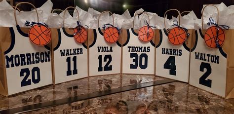 Basketball Team Treats Basketball Senior Night Gifts Girls Basketball