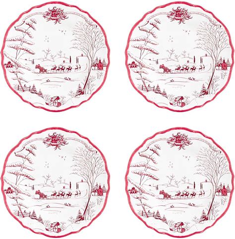 Amazon Juliska Country Estate Winter Frolic Melamine Dessert