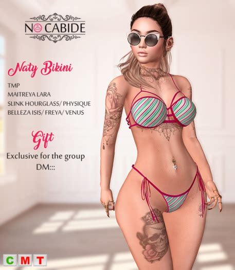 Second Life Marketplace No Cabide Naty Bikini T Dm