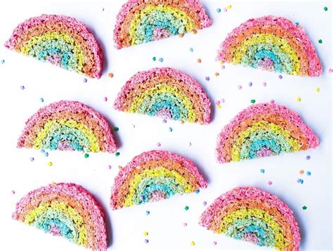 Rainbow Rice Krispie Treats - Kosher.com