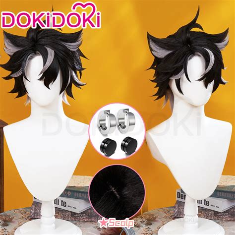 Wig Wrisothesley Untuk Pria Wig Permainan Genshin Impact DokiDoki