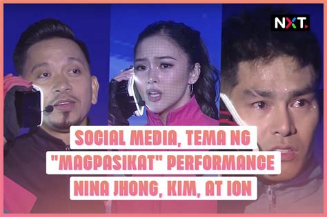 Social Media Theme Of Magpasikat Performance By Jhong Kim And Ion