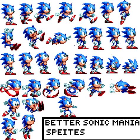 Pixilart Sonic Mania Sprites But Better By Imjustakidd