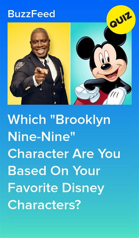 Which Brooklyn Nine Nine Character Are You Based On Your Favorite