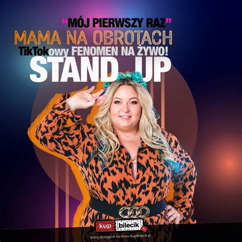 Giżycko standup Mama na obrotach wkracza na STAND UPową scenę Mazury