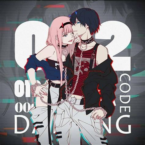 85 curtidas 4 comentários Hiro X Zerotwo