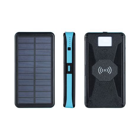 Europa Solar Wireless Power Bank Mah Corporate Branded Printed