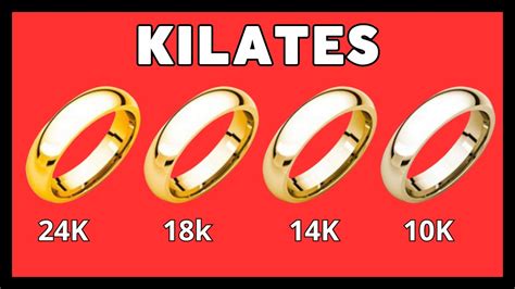 Que Significan Los Kilates En El ORO YouTube