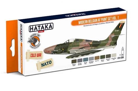 Htk Cs Modern Belgian Af Paint Set Vol Hataka Hobby Cs