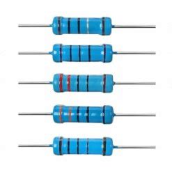 Resistencias 2W 1Ω a 1KΩ 1 UNIT Electronics