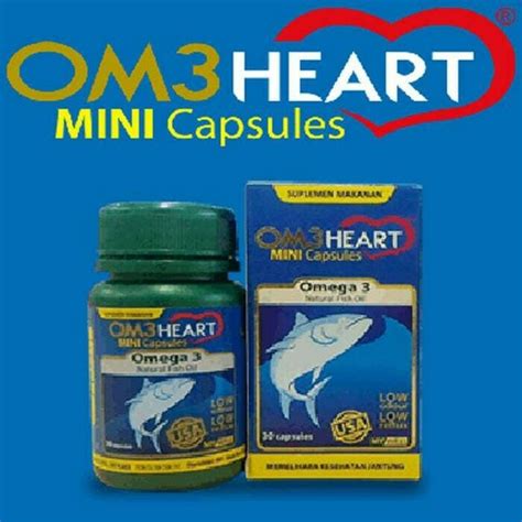 Jual Om3heart Omega 3 Omeheart 30 Capsules Di Lapak Milky Beauty