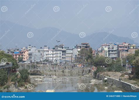 Garbage And Plastic Pollution On The River Bank. Editorial Image ...