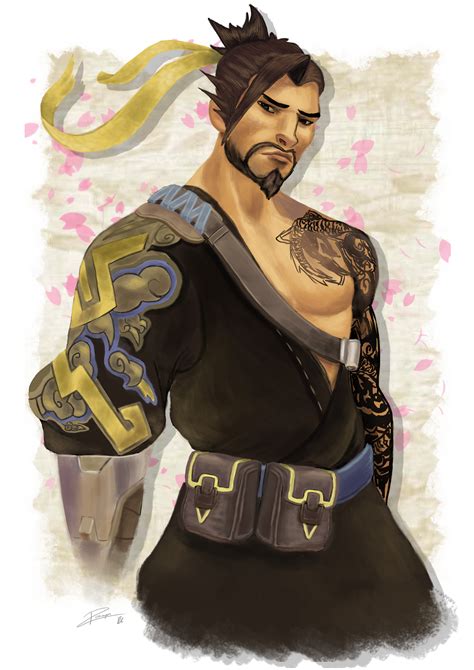 Hanzo Fanart By Becquinnox On Deviantart