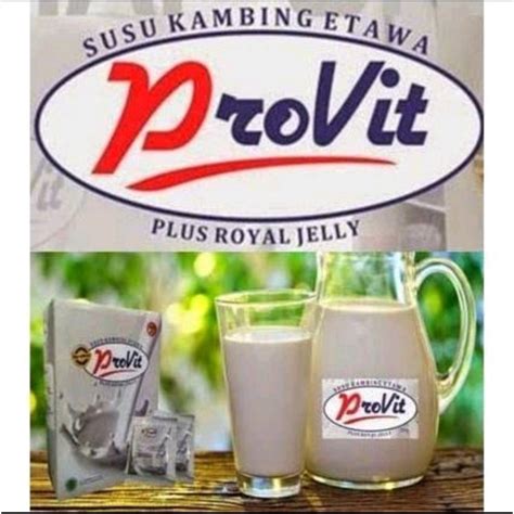 Jual Susu Kambing Etawa Provit Plus Royal Jelly Box Isi Sashe