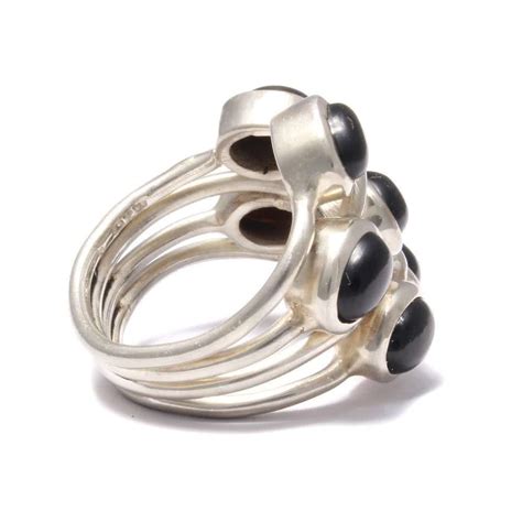 Magische Edelstein Ring Aus Echtem Sterling Silber Love