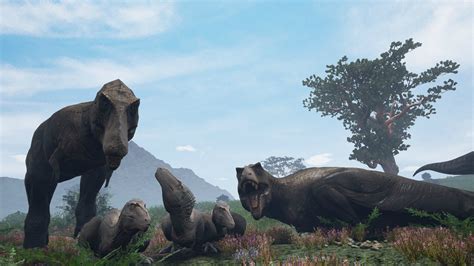 Image Pack Of Juvenile Tyrannosaurus Rexs And Adult Tyrannosaurus Rexs The Islepng The Isle