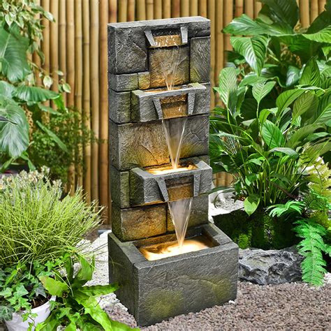 PRICES MAY VARY. 【Soothing sound of water】Water from outdoor water ...