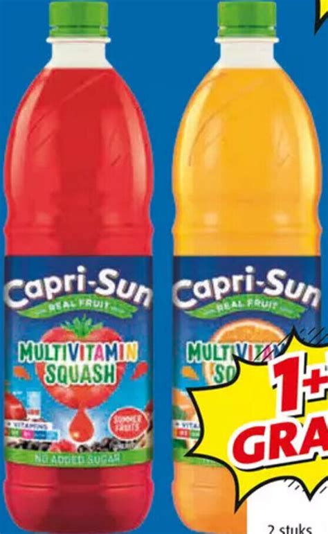 Capri Sun Multivitamin Squash Siroop Orange Of Summer Fruits Literfles