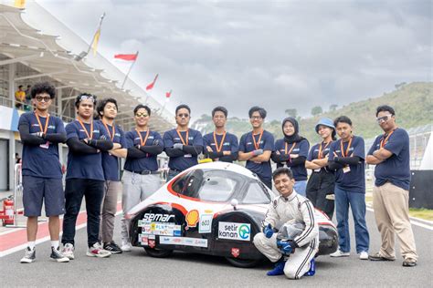 Tim Semar UGM Pecahkan Dua Rekor Kompetisi Shell Eco Marathon 2023