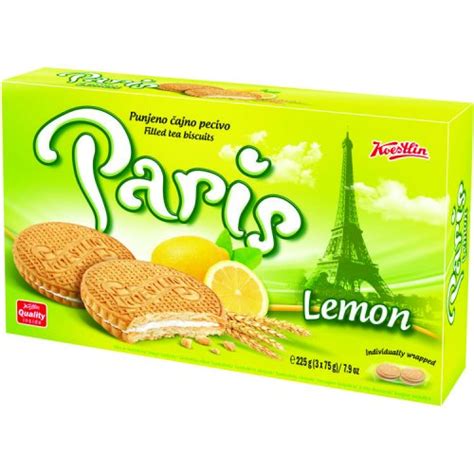 Keks Paris original čokolada limun Koestlin 225 g NTL Akcija