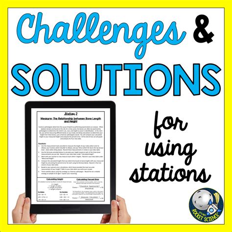 Challenges And Solutions For Using Stations In High School Science Its Not Rocket Science